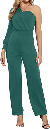 Einschultriger Strampler mit hoher Taille